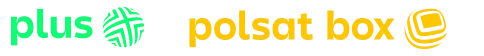 Logotypy Plus i Polsat Box